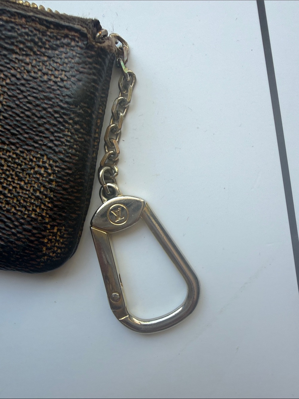 Louis Vuitton Brown Damier Ebene Key & Card Holder - Picture 2 of 7